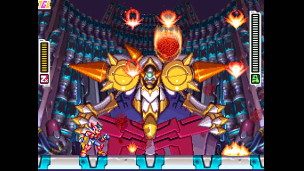 Mega Man ZX Boss Rush - Hard Mode/No Damage/Level 4 Victory/ZX Saber only (4)