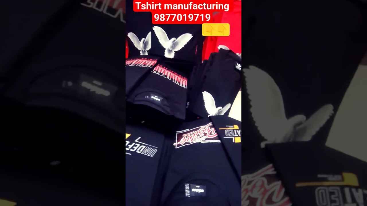 T-Shirt Manufacturing 👕 | India’s Garment Hub 🇮🇳Bulk T-Shirt 