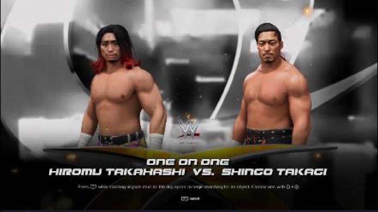 高橋ヒロム  VS 鷹木信悟【njpw 】HIROMU TAKAHASHI  VS.  SHINGO TAKAGI【WWE2k24】