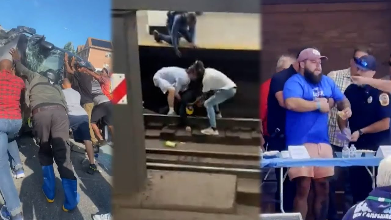 Heart-stopping Rescues Caught On Camera I Livestream