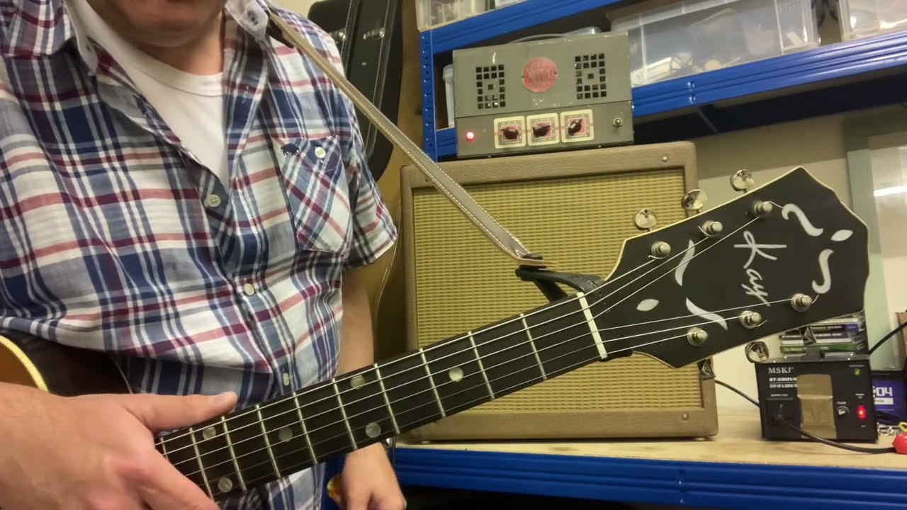 Masco MA-17 amp head restored (with Master Volume control)