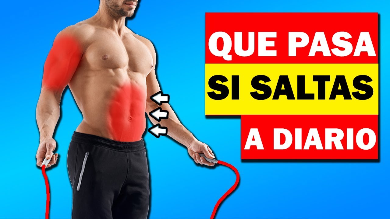 ✅ Qué Le Sucede A Tu Cuerpo Cuando SALTAS LA CUERDA TODOS LOS DÍAS