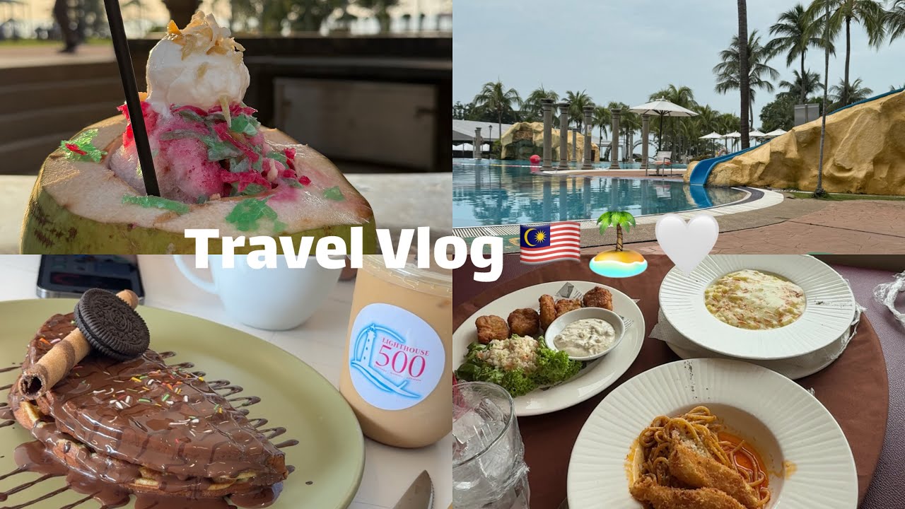 سافرنا ماليزيا🇲🇾, تجربة الطيران القطري, زيارة مصنع الشوكلاته🍫, يومين في منتجع بوردت ديكسون🏝️🤍