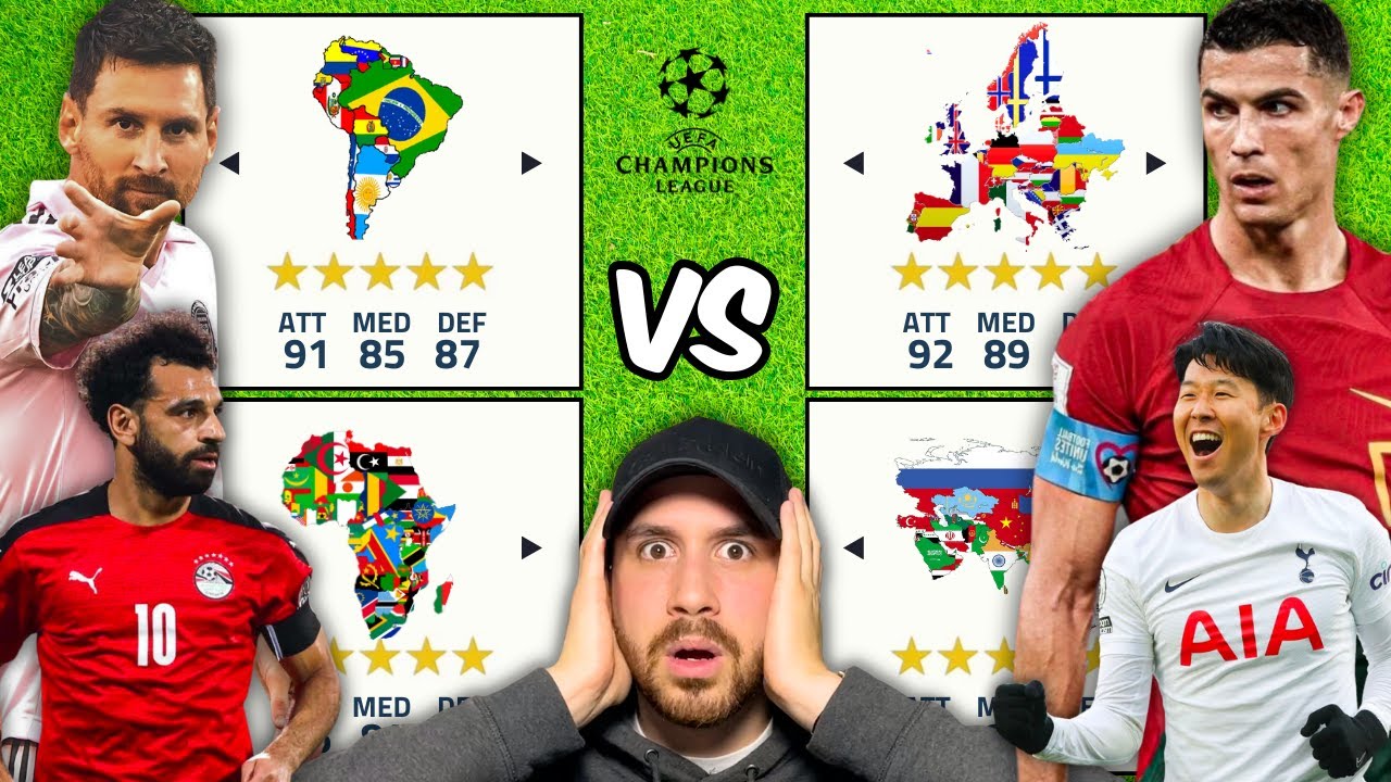 J’AFFRONTE TOUS LES CONTINENTS sur FC 24!