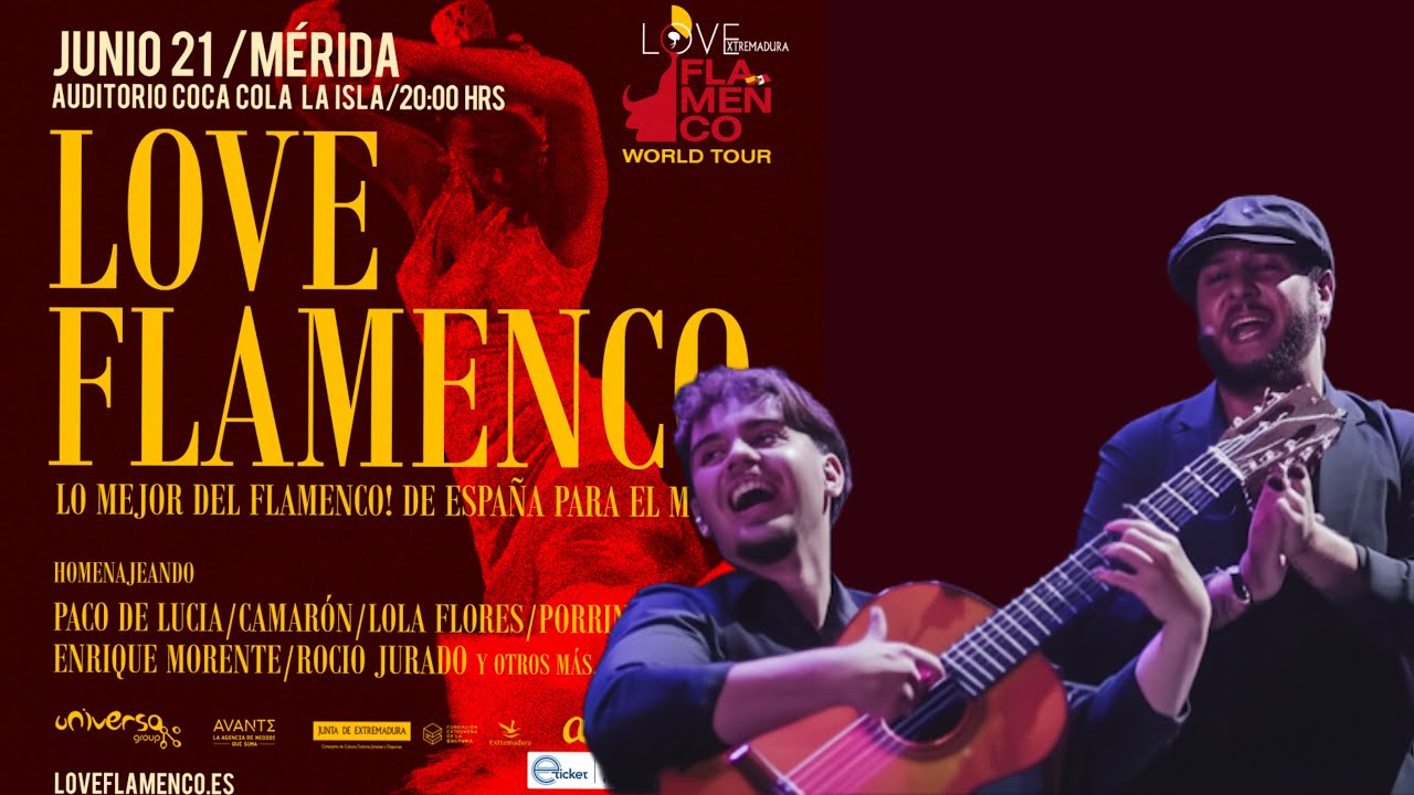 LOVE FLAMENCO - Ezequiel Montoya & Marcos De Silvia. Jun 21, 2025. Audit. La Isla, Mérida, México.