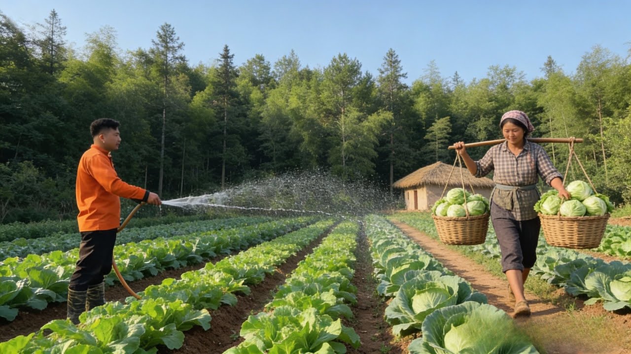 Harvest Life: Mountain Farmers Build Homes, Raise Dogs & Sell Cabbage at Market