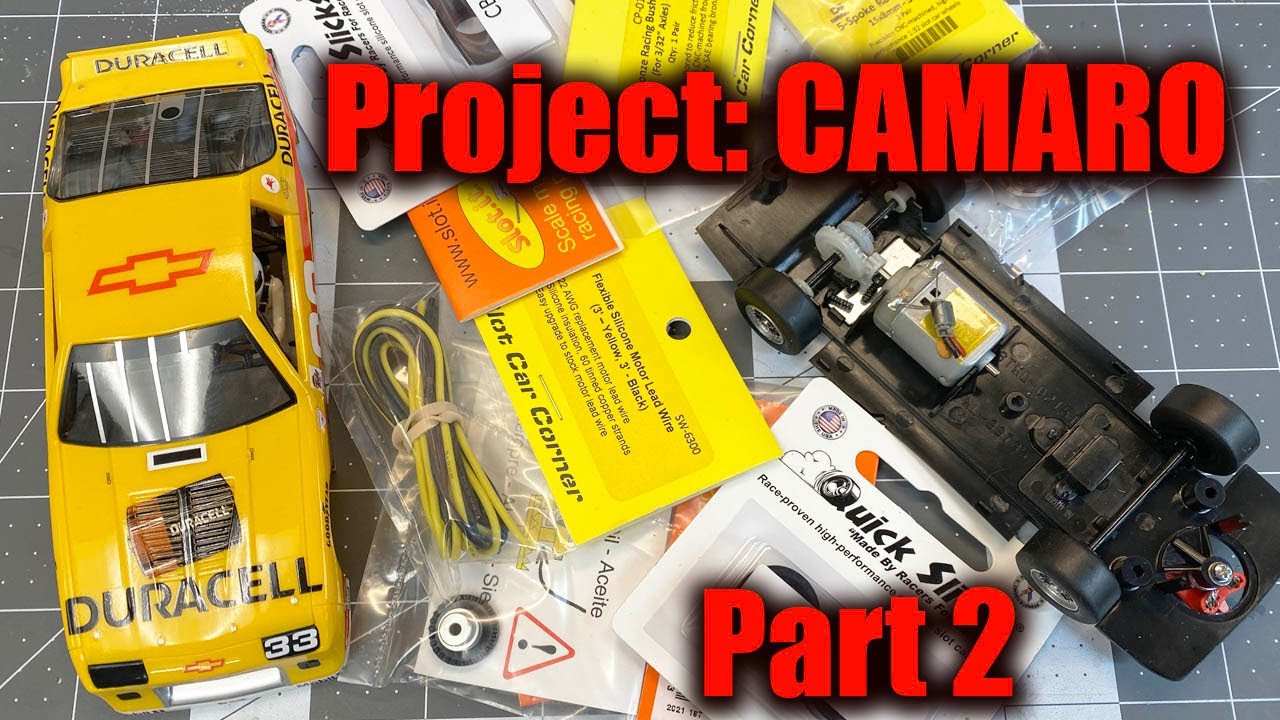 Project Scalextric Camaro Part 2