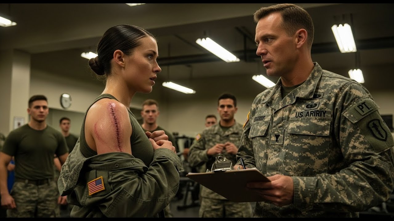 The Colonel Mocked Her PT Excuse—Then She Removed Her Coat and Revealed a War Wound