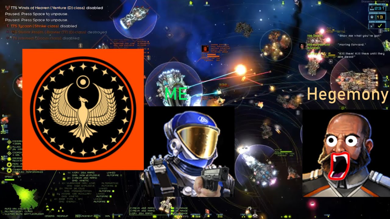 How to surround your enemies in starsector