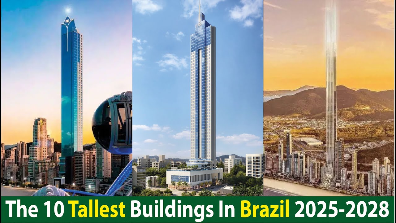 The tallest skyscrapers in Brazil are under construction 2025-2028