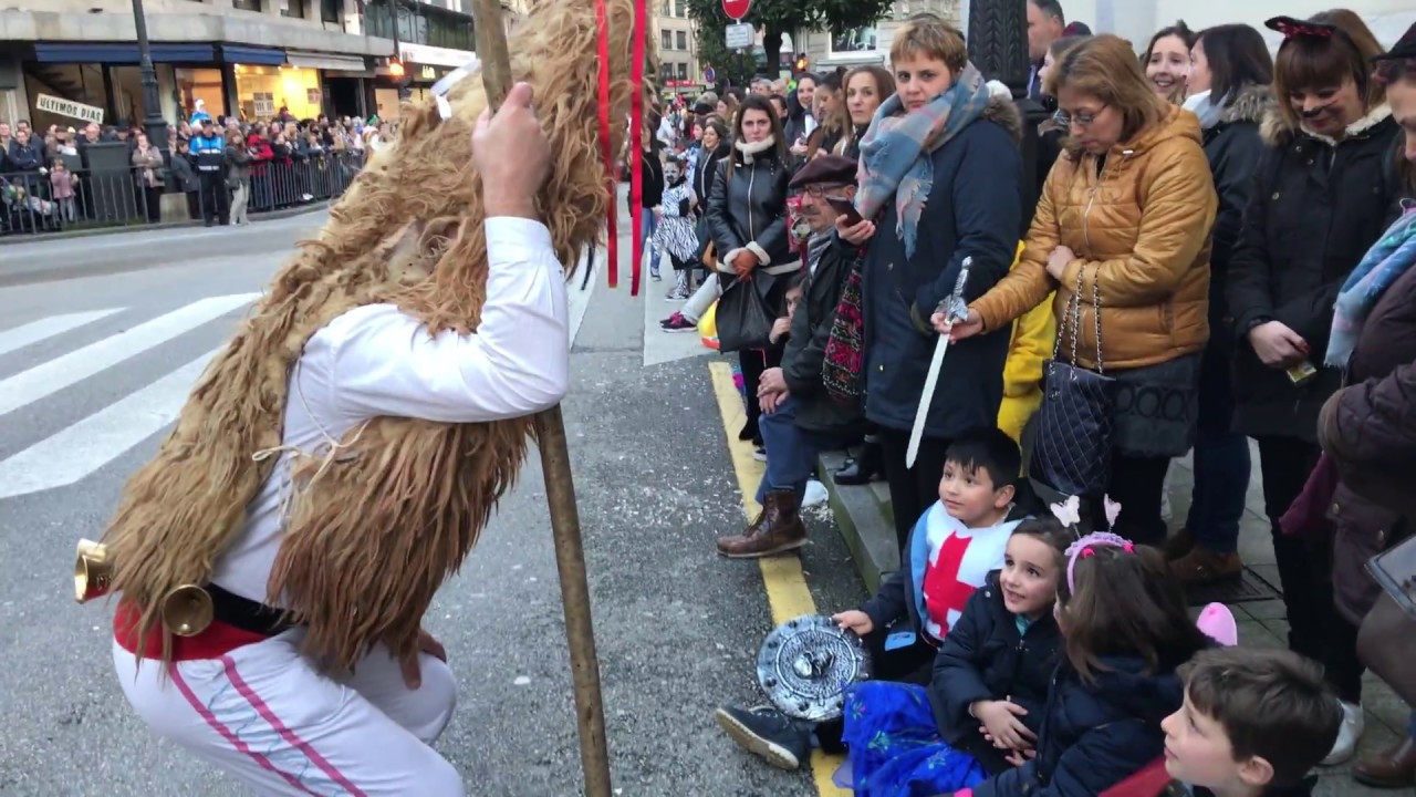 Carnaval Oviedo 2018 -Zamarrones de Lena-