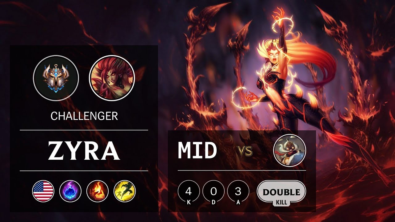 Zyra Mid vs Corki - NA Challenger Patch 9.14