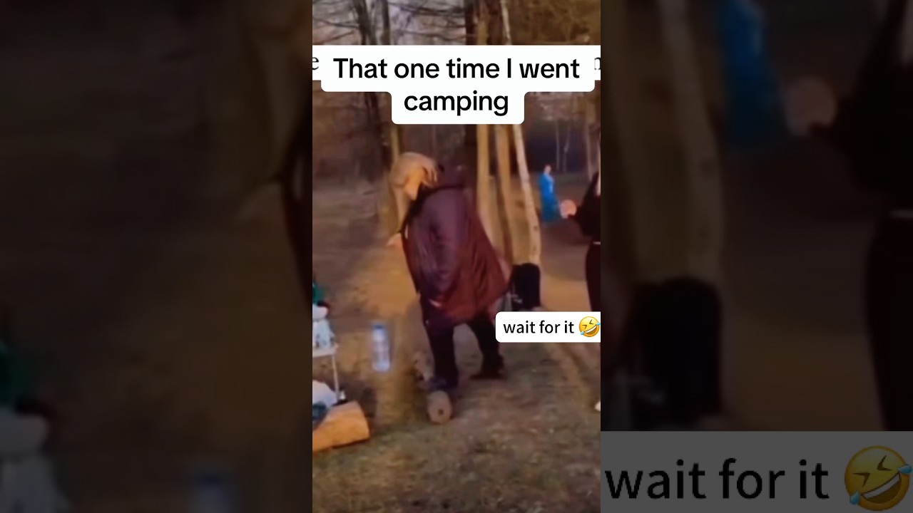 Funny camping fails🤣😂#funny #funnyvideos #fypage #funnymoments #fails #funny #hilariousfails