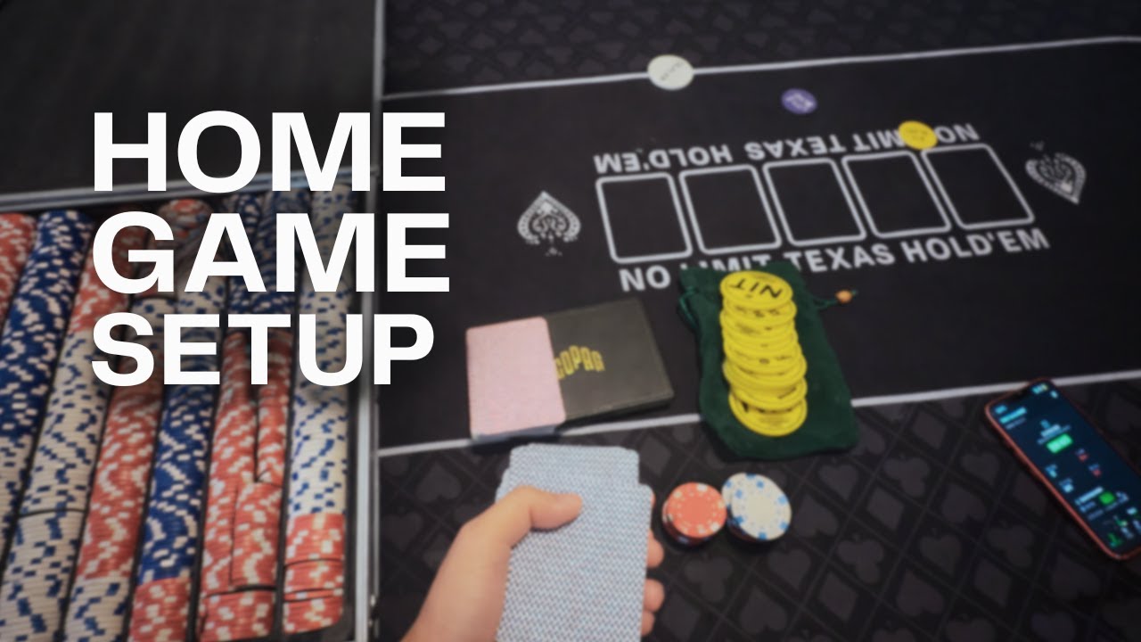 My Home Poker Game Setup (Buy-Ins, Chips, Seat Draws & Payouts) | 2026