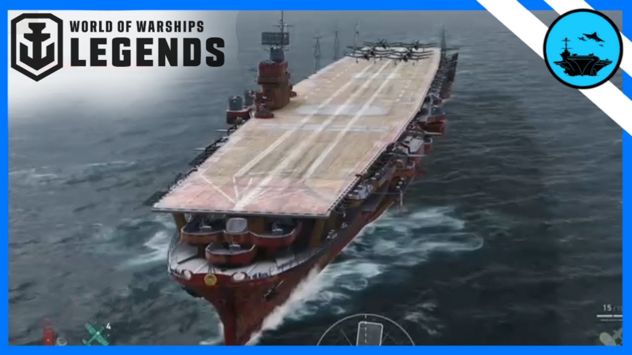 &bull;Double Feature&bull; IJN Shokaku 190k/140k Damage - Standard Battle | World of Warships Legends