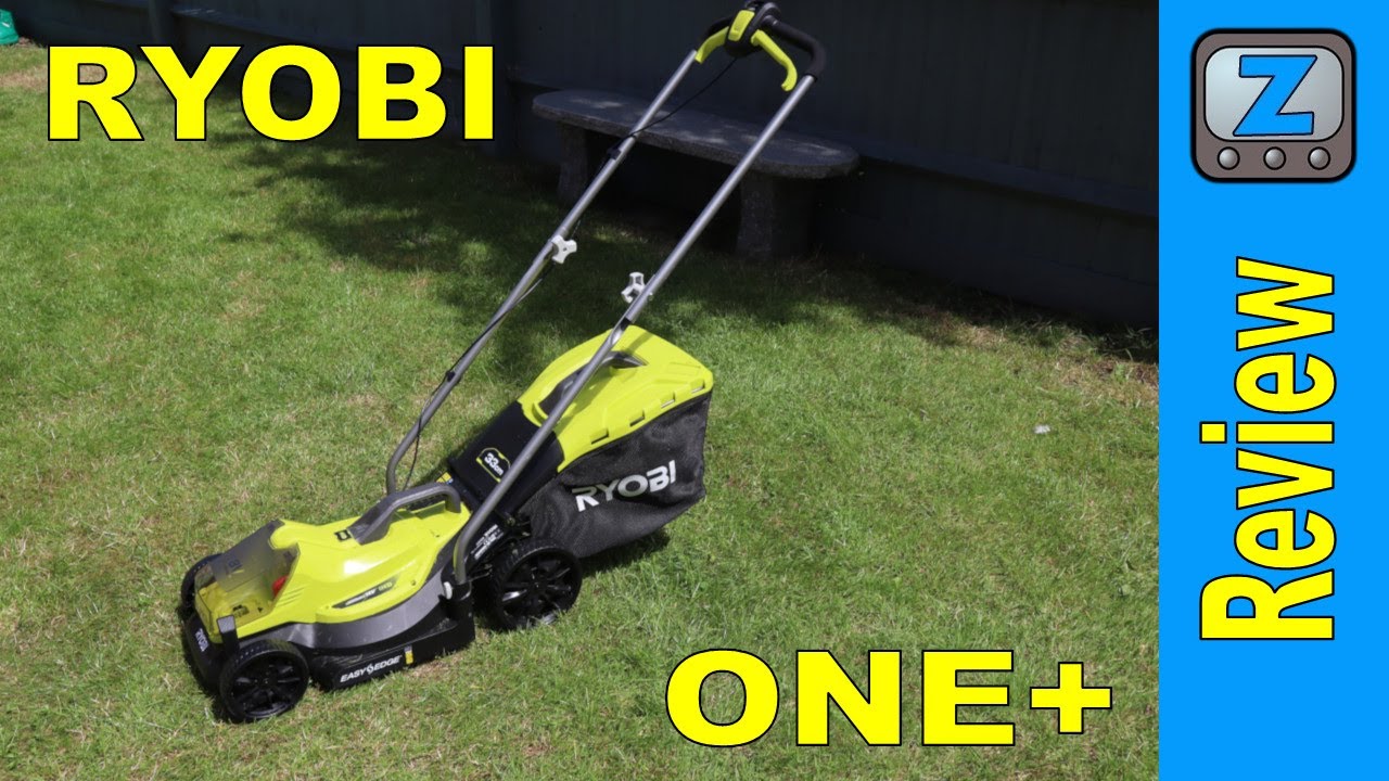 Сборка и обзор газонокосилки RYOBI OLM1833B ONE+.