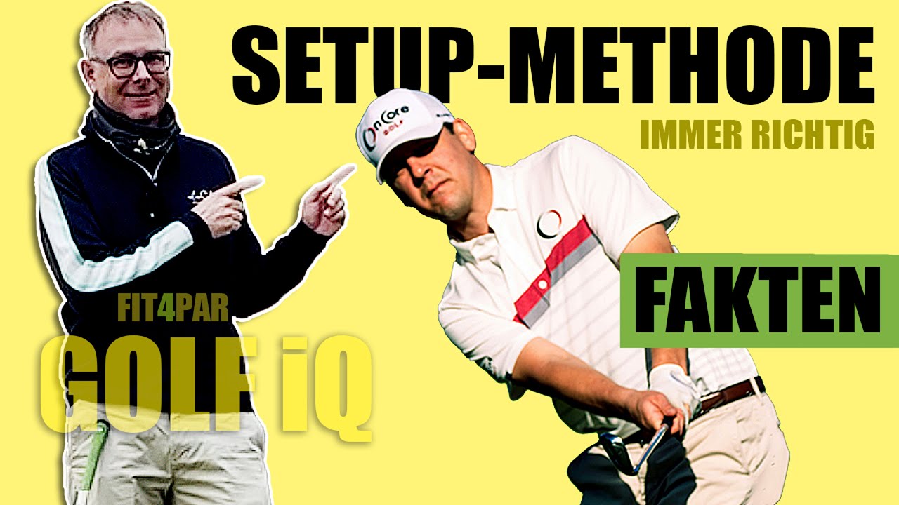 Die perfekte Setup-Methode – So richtest Du Dich immer richtig aus! ⛳️ 🎯🏌️‍♂️#fit4par
