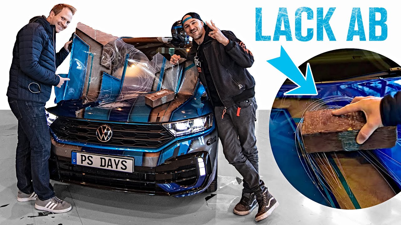 Kratzschutz extrem | VW T-Roc Showcar | Dannys SCHRAMMWERK