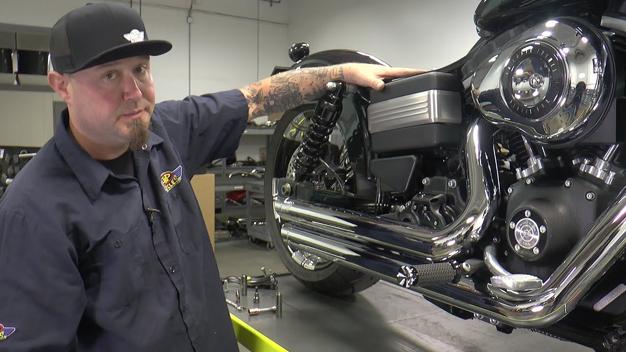 How to Install the Vance & Hines Big Shot Staggered Exhaust by J&P Cycles