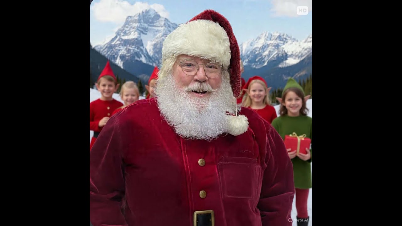 SANTA VISITS ZAXTON 2025