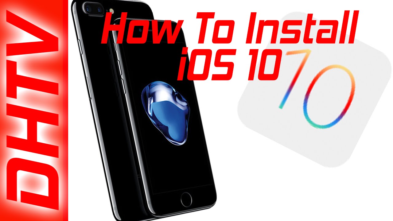 How To Easily Update and Install iOS 10  iPhone, iPad, iPod Touch iTunes