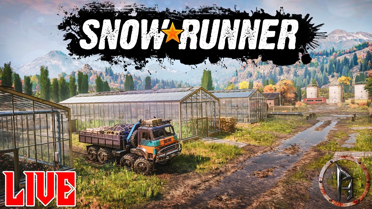 SnowRunner | Live | 🚛 Zűrösen sáros kalandok Zurdaniaban! 🏔️