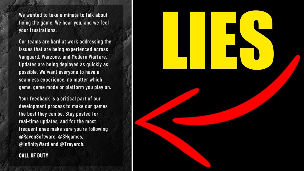 Call of Duty: THIS is what happens when you treat your community like garbage