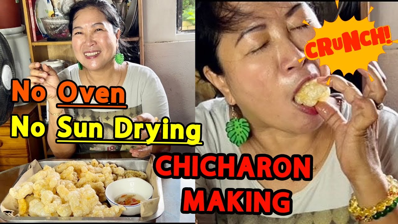 The Simplest method in cooking Chicharon| No Sun Drying, No Oven| Swak na swak for business