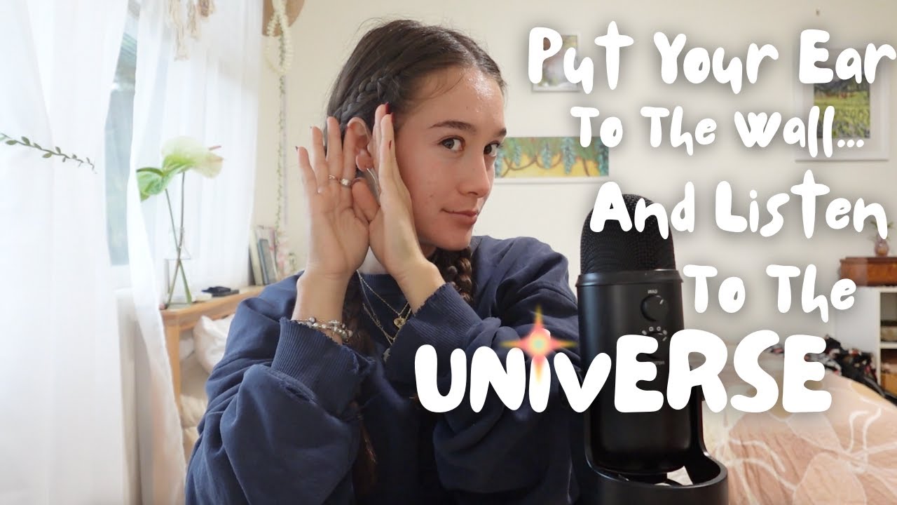 Putting An Ear To The Wall!! (how to use “listening to the universe” to your advantage lol)