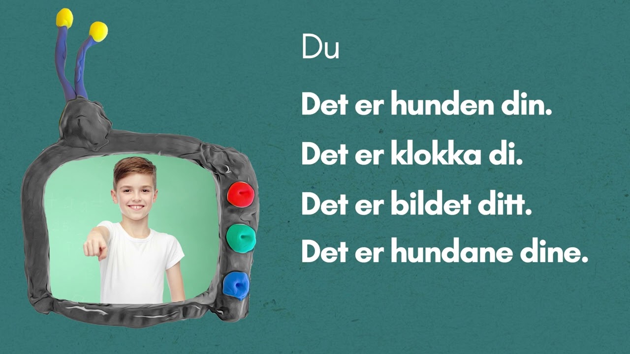 Bøying av eigedomsord: Arabisk/Nyorsk