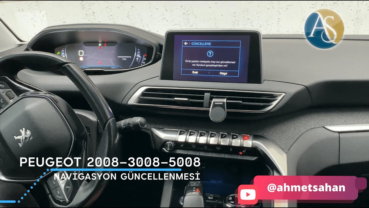 Peugeot GPS (Navigasyon) Güncelleme #peugeot5008 #peugeot #ahmetsahan