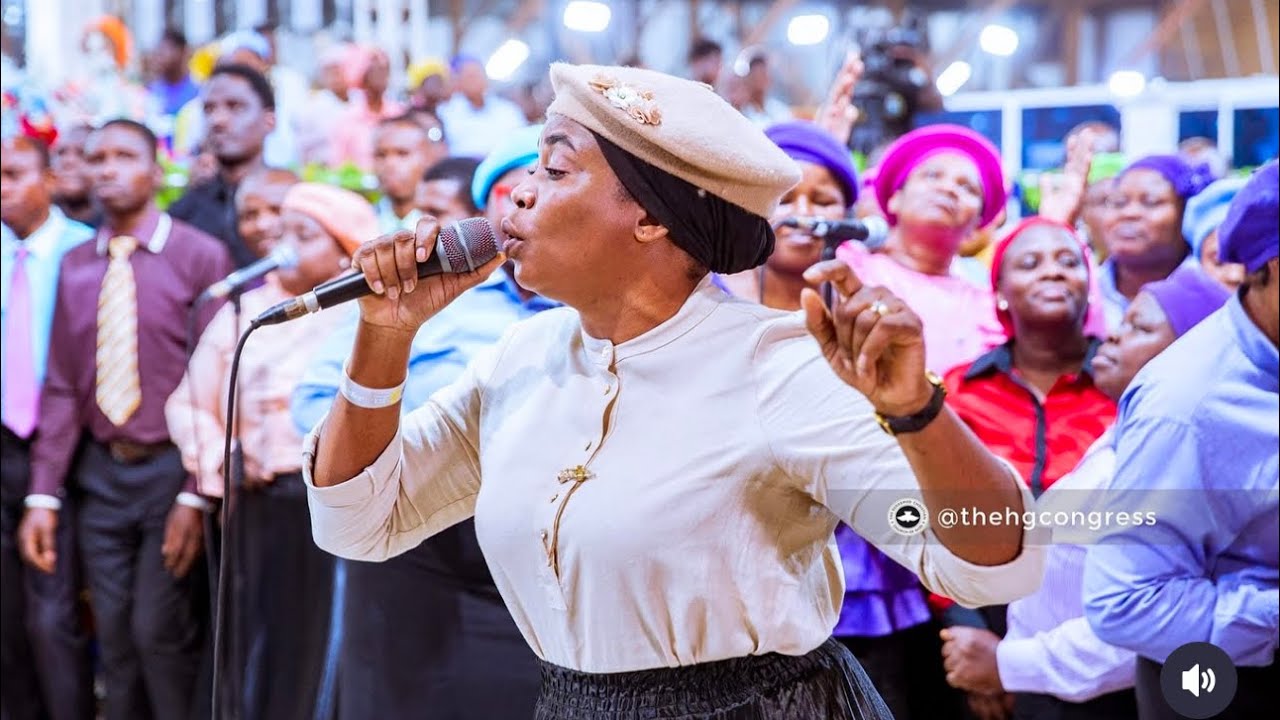 Funke Bada Powerful Ministration at RCCG Holy  Ghost Congress, Onward Christian Soldier
