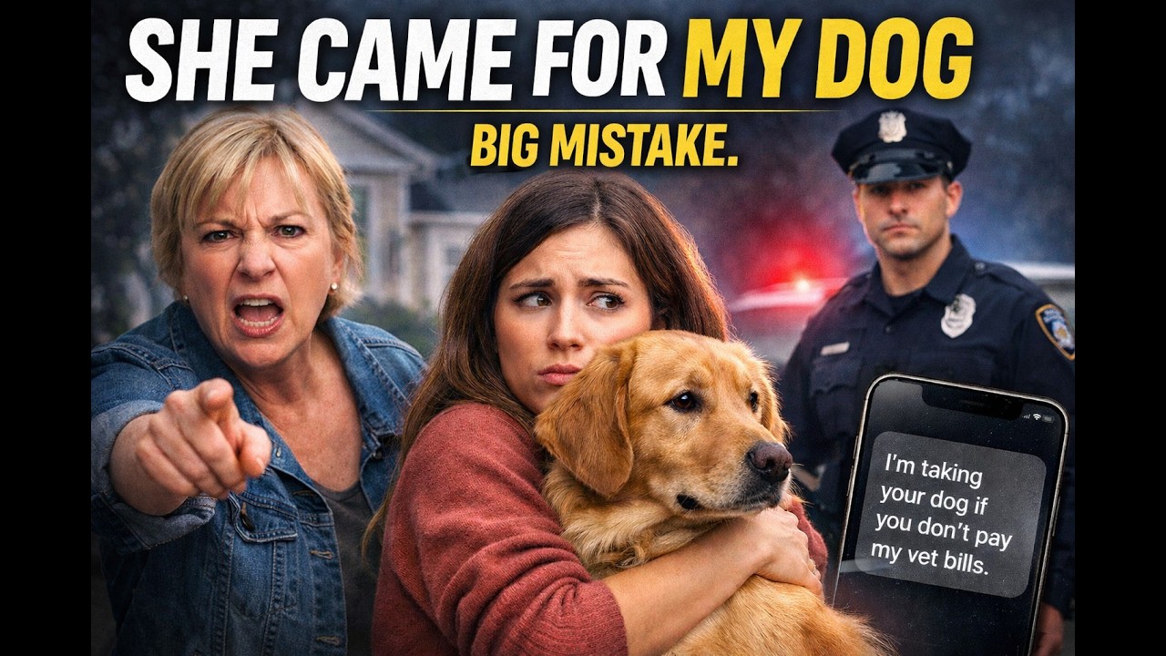 “Pay My Vet Bills or I’m Taking Your Dog” Ex’s Mom Threatened – I Called the Police