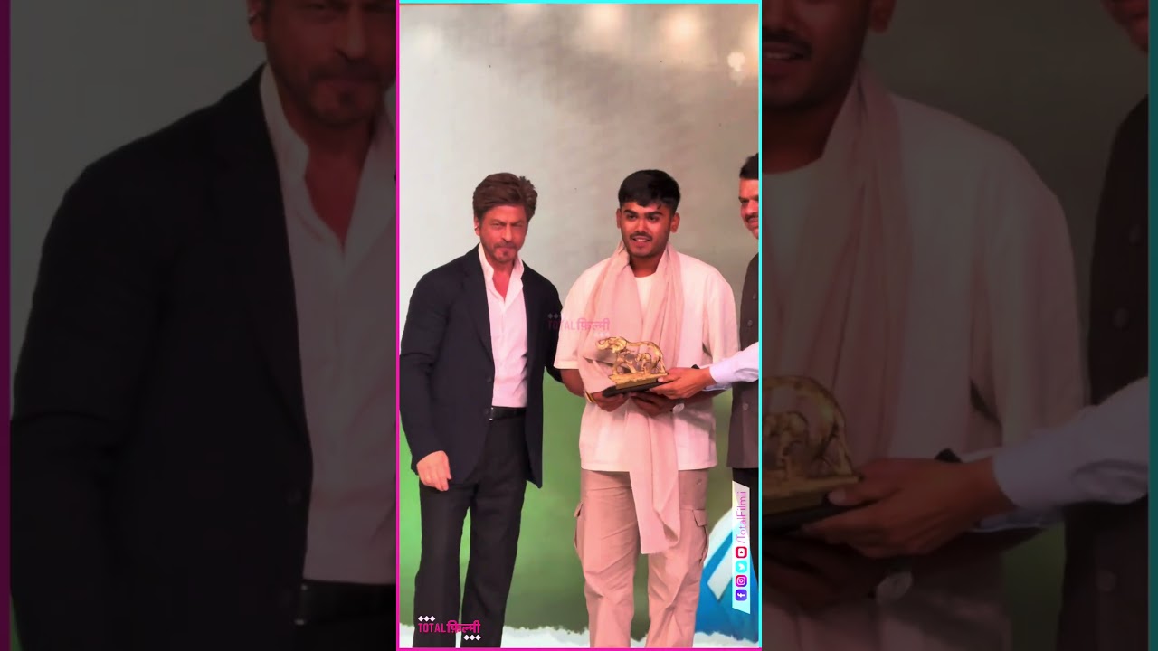 Shah Rukh Khan Joins Ayush Mhatre and CM Devendra Fadnavis at ABP Ideas of India 2026| Total Filmi