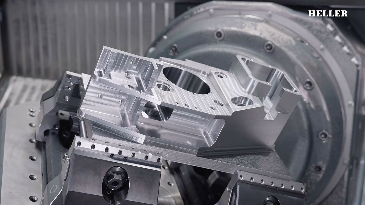 HELLER HF 3500 I Lever I 5-axis machining