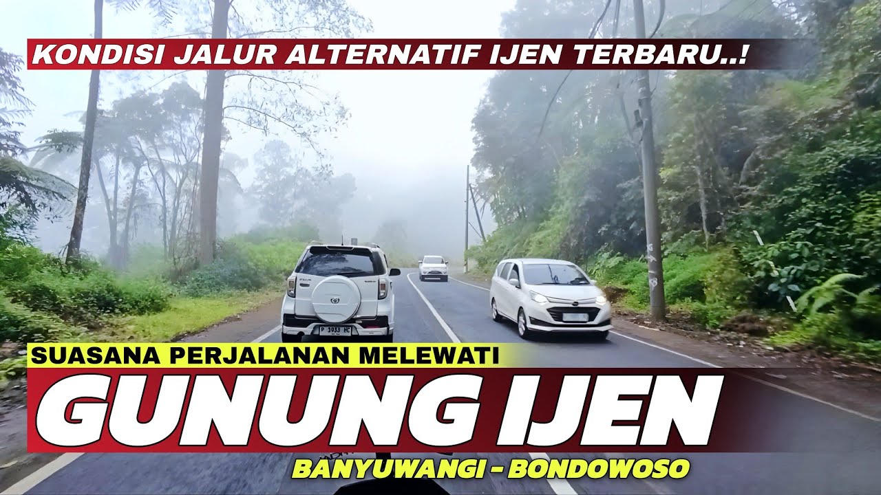 Seperti Apa Jalur Alternatif Gunung Ijen⁉️Begini Kondisi Jalur Alternatif Ijen Banyuwangi Terbaru...