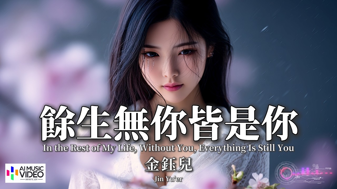 【高清MV】金鈺兒 - 餘生無你皆是你【Pinyin + Eng Sub | AI音樂視頻 | 繁體拼音英文動態字幕】Jin Yu Er【金钰儿 - 余生无你皆是你】