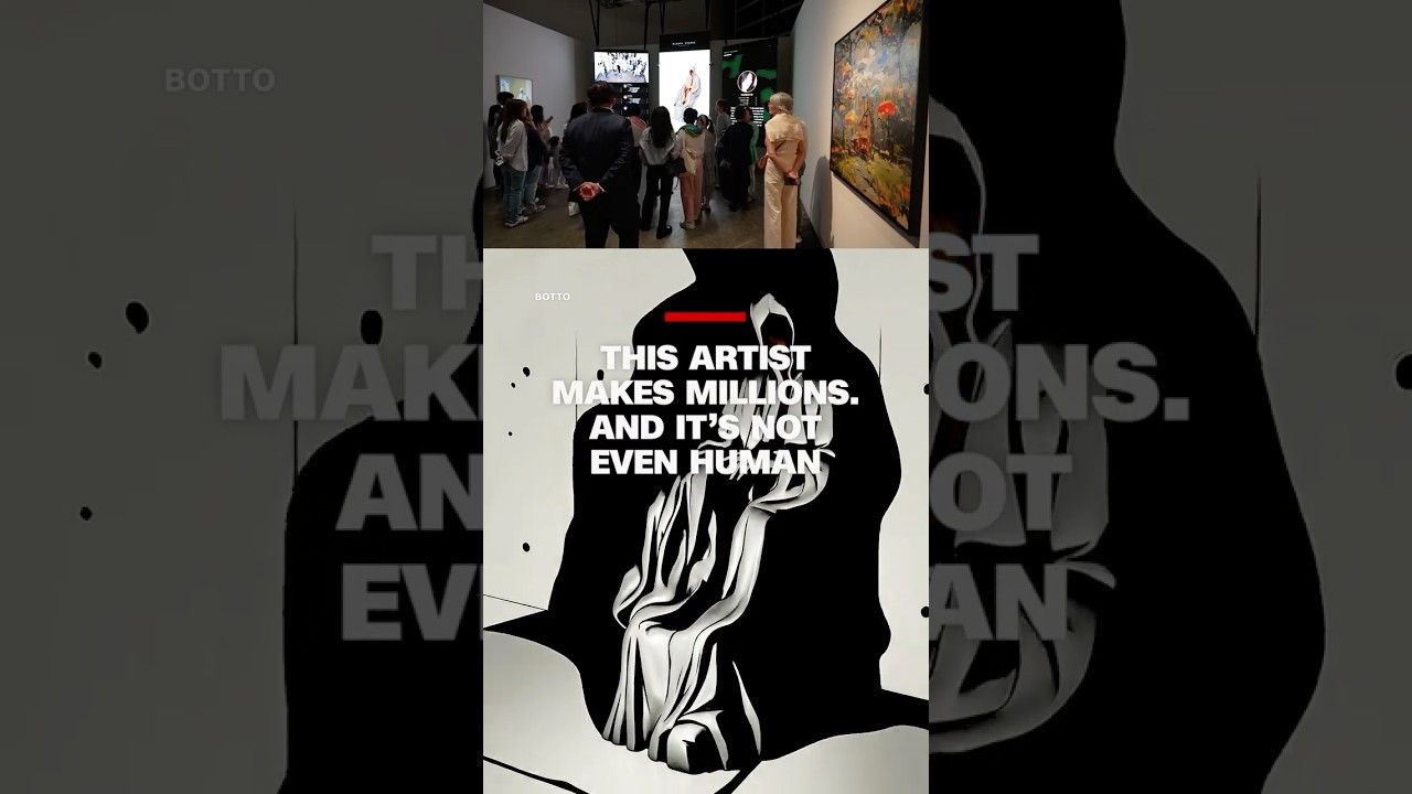 This artist makes millions and it&rsquo;s not even human