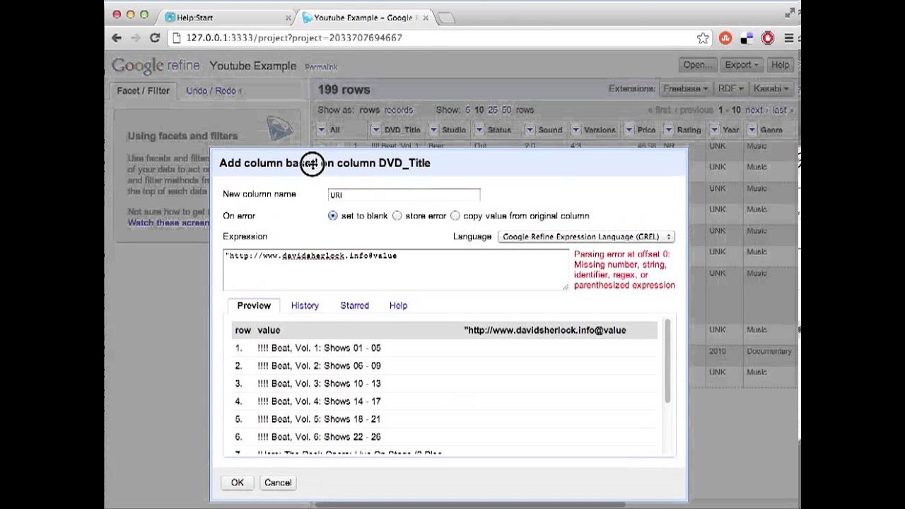 quick csv to triplestore