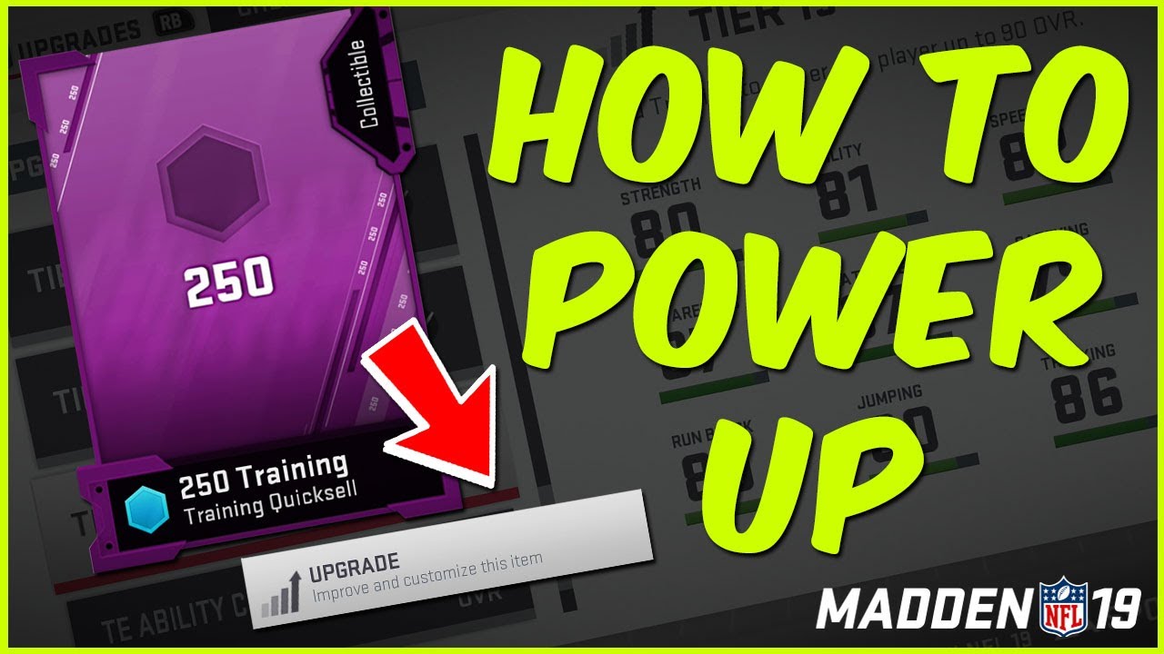 MUT 19 | The Ultimate Guide On How To Power Up Cards In MUT 19