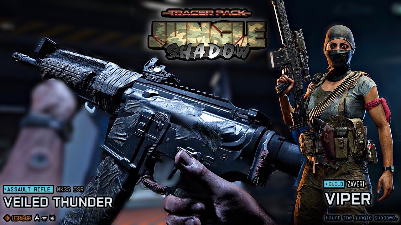 TRACER PACK: JUNGLE SHADOW BUNDLE - FULL SHOWCASE - BLACK OPS 7 SEASON 4 RELOADED