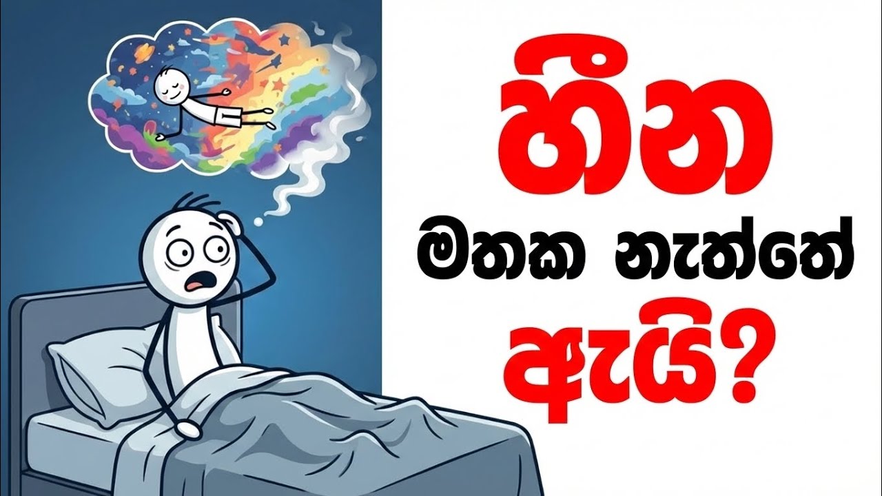 ඇයි අපිට හීන මතක නැත්තේ? 🤔 - හීන අමතක වීමේ විද්‍යාත්මක හේතුව | Why We Forget Dreams