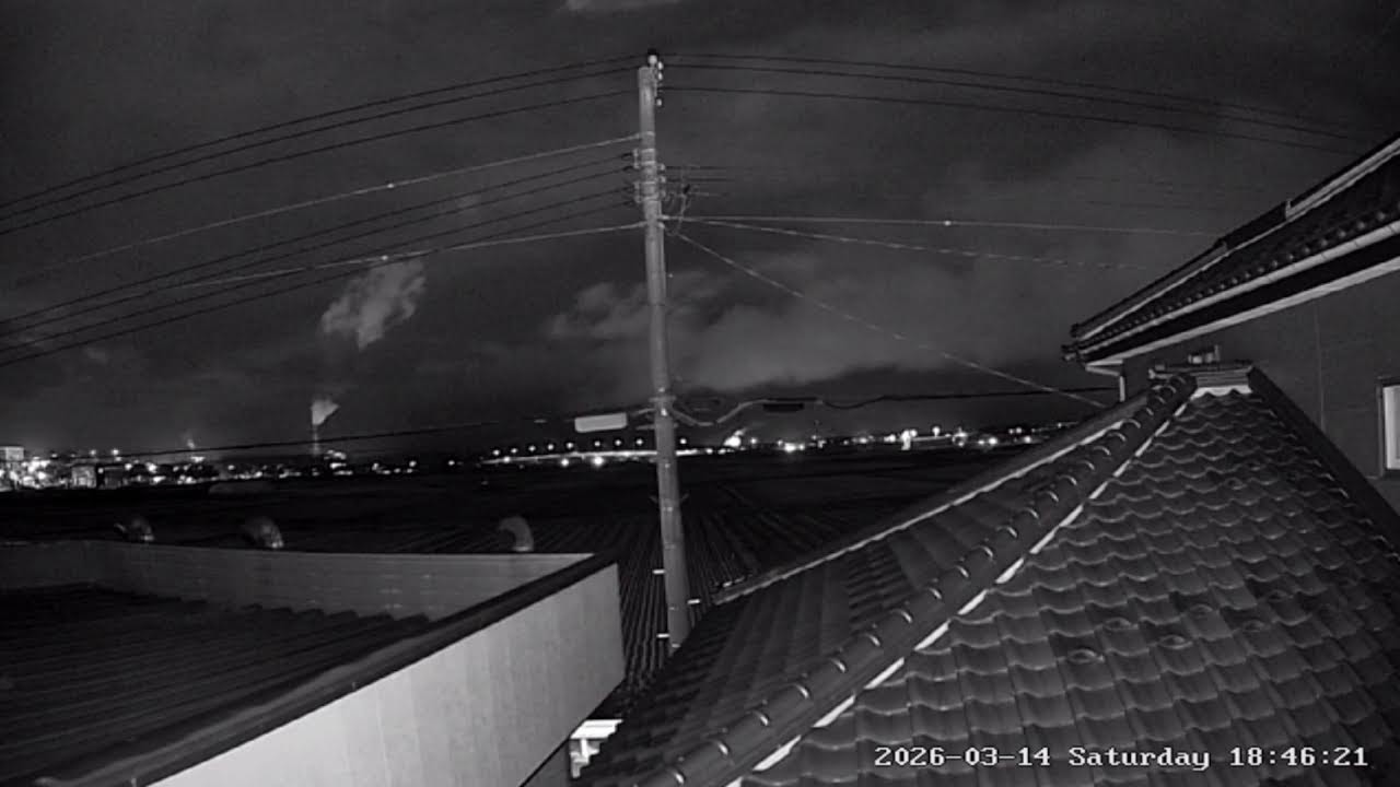 山形県酒田市下安町ライブカメラ Yamagata Sakata Live camera.World cam.