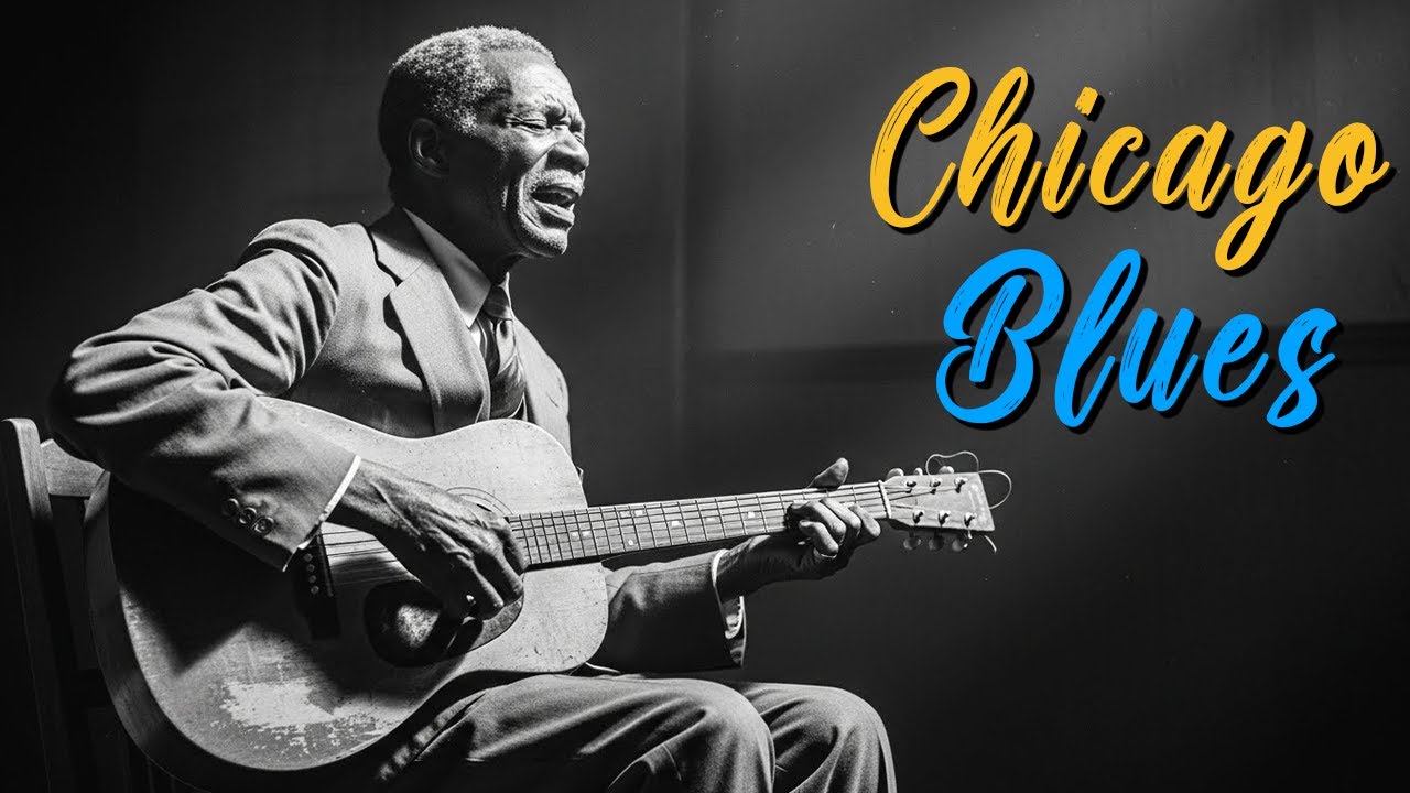 🥁 Thumping Chicago Blues for Bass Drums & Heartbeats | Midnight Blues Voice