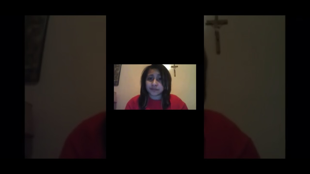 Young girl allergy sneezing fit 