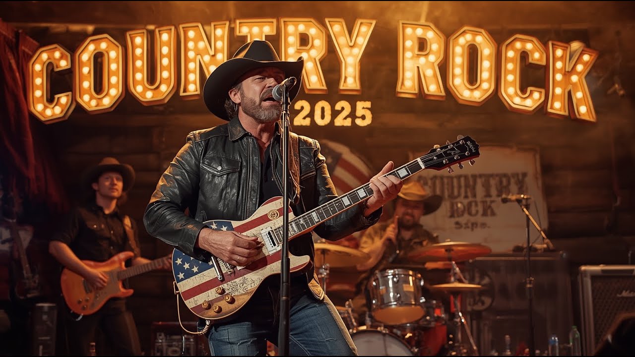 Southern Grit Rock 2025 🔥🎸 | Punchy Drums & Twang Power – Viral Country Rock!