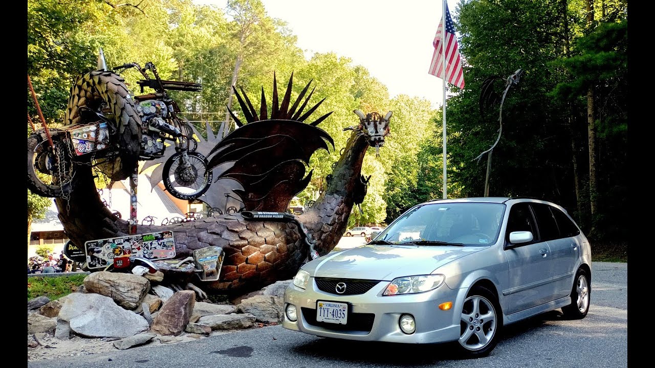 Mazda Protege 5  - RESPECTFULLY driven on Dragon
