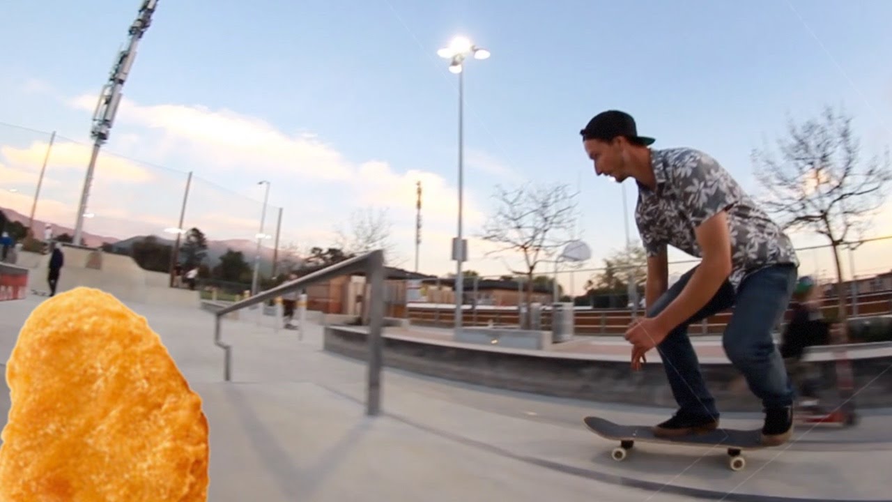 [TRE FLIP HIPPIE-JUMP THE HANDRAIL]