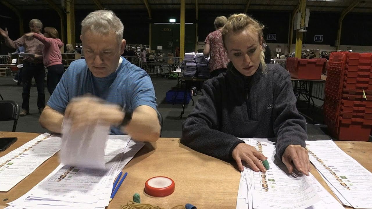 EU elections: vote counting begins in Dublin
