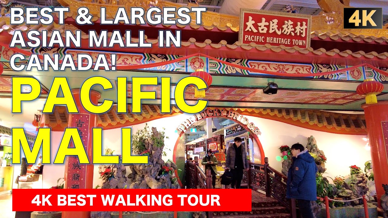 4K Largest and Best Asian Mall in CANADA and NORTH AMERICA! | Pacific Mall in TORONTO | Walking Tour